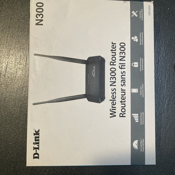 D-Link Wireless N 300 Mbps Home Cloud App-Enabled Broadband Router (DIR-605L) - Picture 8 of 9